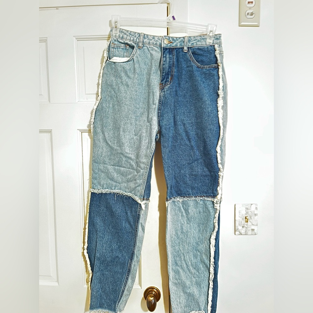 multicolor jeans